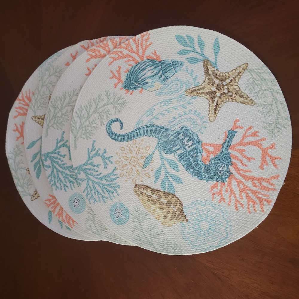 Indoor/Outdoor Nautical Theme Placemats